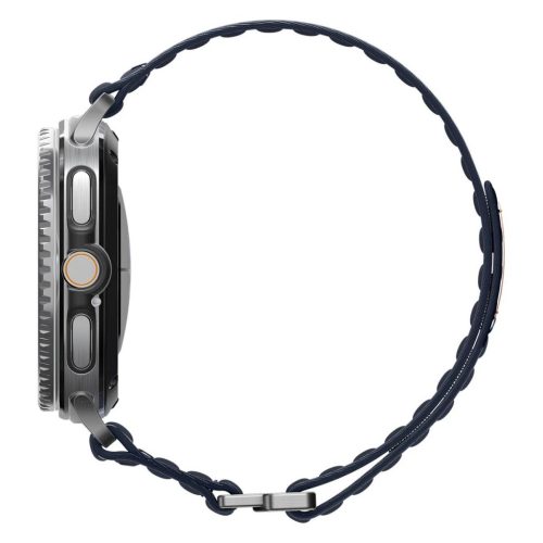 SPIGEN WBF0 ÓRASZIJ Samsung Galaxy Watch 8 / Classic készülékhez (40 / 44 / 46 MM) tengerészkék