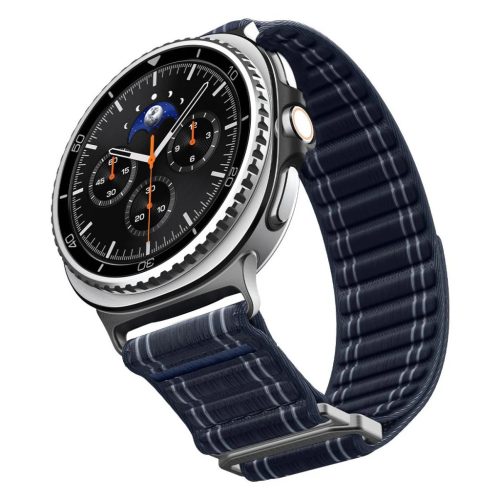 SPIGEN WBF0 ÓRASZIJ Samsung Galaxy Watch 8 / Classic készülékhez (40 / 44 / 46 MM) tengerészkék