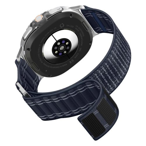 SPIGEN WBF0 ÓRASZIJ Samsung Galaxy Watch 8 / Classic készülékhez (40 / 44 / 46 MM) tengerészkék