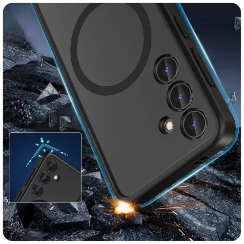 TECH-PROTECT MAGMAT MAGSAFE Galaxy S24 készülékhez tok matt fekete