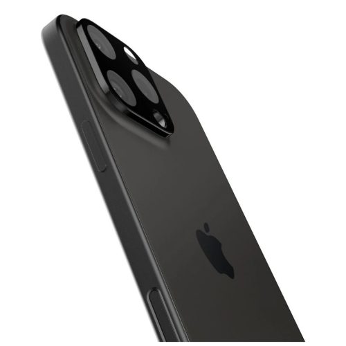 Spigen Optik.TR kameravédő 2-PACK iPhone 14 Pro / Max, iPhone 15 Pro / Max, iPhone 16 Pro / Max készülékhez fekete