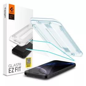  SPIGEN Glas.tr "EZ FIT" 2-PACK iPhone 16 Pro Max / 17 Pro Max készülékhez üveg kijelzővédő átlátszó