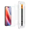 SPIGEN Glas.tr "EZ FIT" 2-PACK iPhone 16 Pro Max / 17 Pro Max készülékhez üveg kijelzővédő átlátszó