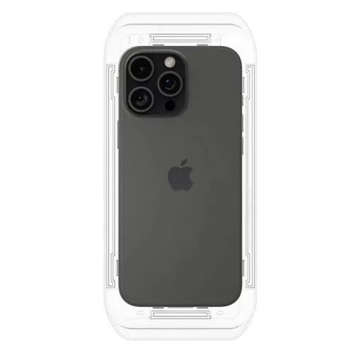 SPIGEN Glas.tr "EZ FIT" 2-PACK iPhone 16 Pro Max / 17 Pro Max készülékhez üveg kijelzővédő átlátszó