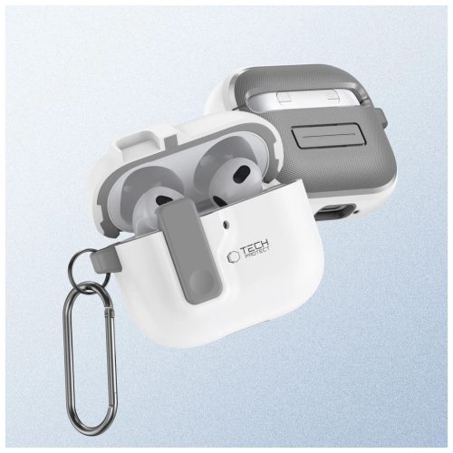 TECH-PROTECT Slim Hook tok Apple AirPods 4 készülékhez fehér