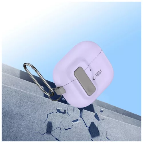 TECH-PROTECT SLIM HOOK Apple AirPods 4 készülékhez tok levendula