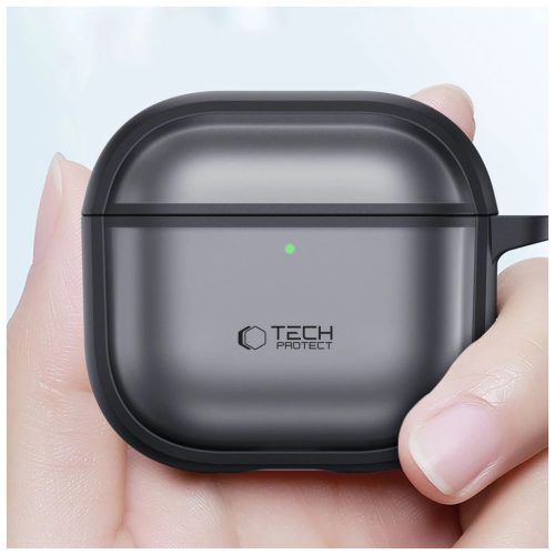 TECH-PROTECT MAGMAT Apple AirPods 4 készülékhez tok fekete