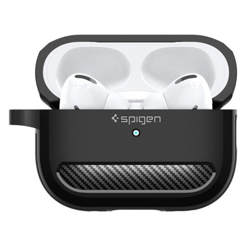 SPIGEN RUGGED ARMOR Apple AirPods Pro 1/2 tok készülékhez matte fekete