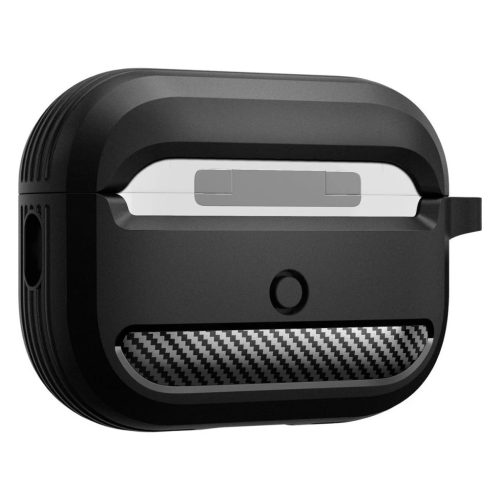 SPIGEN RUGGED ARMOR Apple AirPods Pro 1/2 tok készülékhez matte fekete