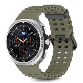   TECH-PROTECT ICONBAND PRO SAMSUNG GALAXY WATCH 8 / CLASSIC készülékhez (40 / 44 / 46 MM) hadseregzöld