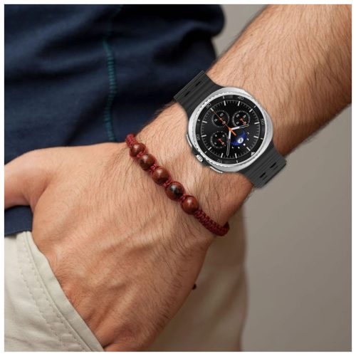 TECH-PROTECT ICONBAND PRO Samsung Galaxy Watch 8 / Classic készülékhez védőtok (40 / 44 / 46 MM) sztormkék