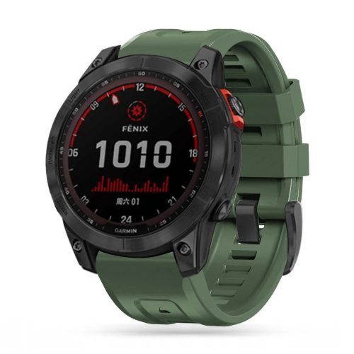 TECH-PROTECT ICONBAND Garmin Fenix 3 / 5X / 3HR / 5X PLUS / 6X / 6X PRO / 7X készülékhez óraszíj, katonai zöld