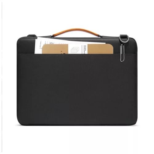 TECH-PROTECT DEFENDER BAG laptop táska 15-16 hüvelykes fekete/narancs