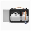 TECH-PROTECT DEFENDER laptop táska 13-14 fekete/narancs