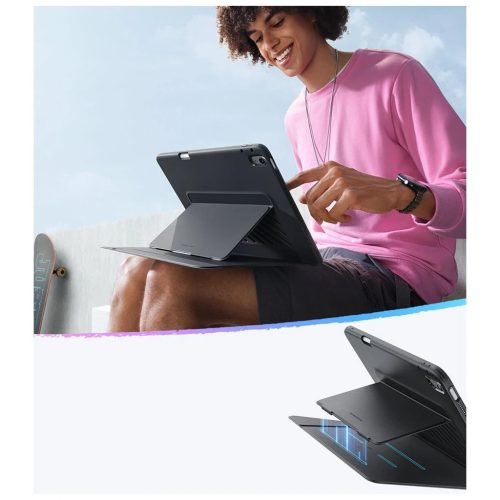 ESR FLIP HYBRID iPad 10.9” 10/2022 és 11” 11/2025 készülékhez tok fekete