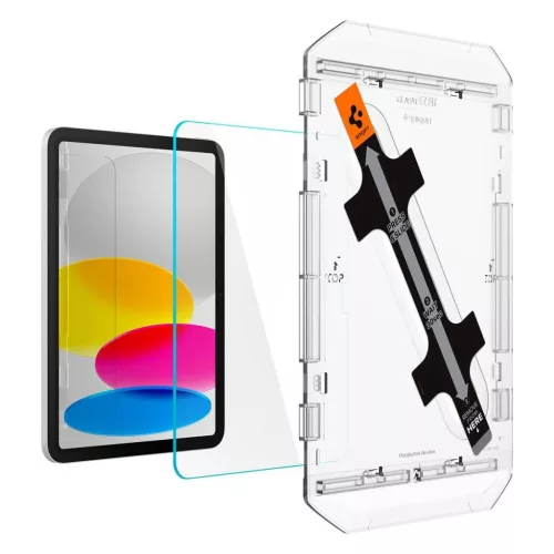 SPIGEN GLAS.TR "EZ FIT" temperált üveg kijelzővédő iPad 10.9″ (10/2022) és iPad 11″ (11/2025) készülékhez átlátszó