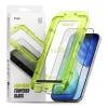 Ringke Easy Slide edzett üveg kijelzővédő 2-PACK iPhone 17 készülékhez fekete