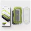 Ringke Easy Slide edzett üveg kijelzővédő 2-PACK iPhone 17 készülékhez fekete