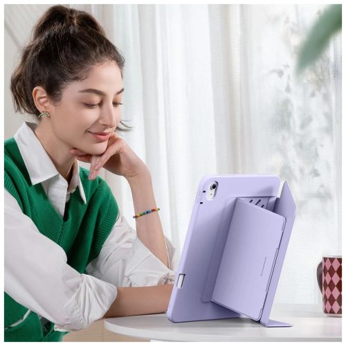 ESR FLIP HYBRID iPad Air 13” készülékhez tok 1 / 2 2024-2025 lila