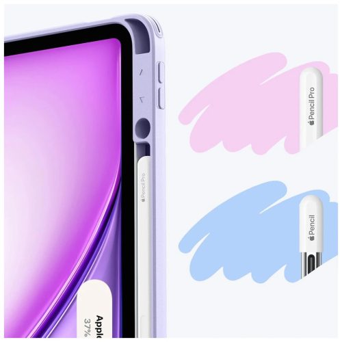 ESR FLIP HYBRID iPad Air 13” készülékhez tok 1 / 2 2024-2025 lila