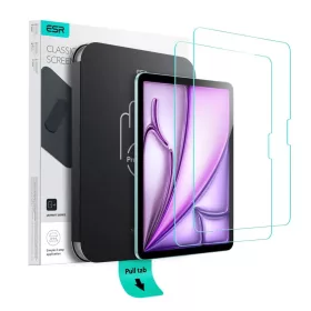   ESR ULTRAFIT edzett üveg kijelzővédő 2-PACK iPad Air 13” 1/2 (2024-2025) készülékhez átlátszó