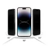 Adatvédő üveg HOFI Anti Spy Glass Pro+ iPhone 11 / XR készülékhez PRIVACY