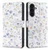 TECH-PROTECT Tárca tok Galaxy A56 5G készülékhez SPRING FLOWERS