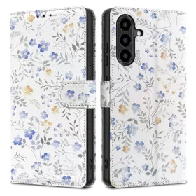   TECH-PROTECT Tárca tok Galaxy A56 5G készülékhez SPRING FLOWERS