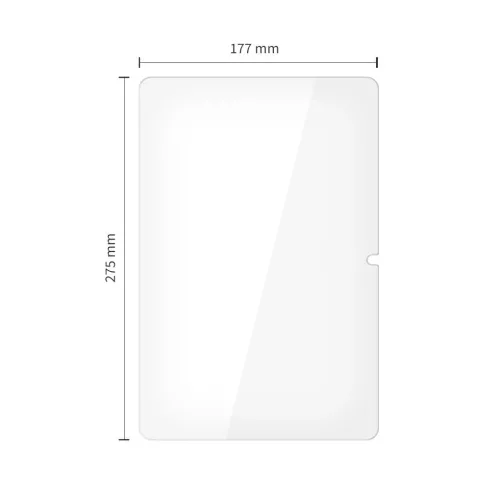 Edzett üveg kijelzővédő Tech-Protect Glass Fit+ 2-PACK Xiaomi Poco Pad M1 / Redmi Pad Pro / 2 Pro 12.1 készülékhez átlátszó