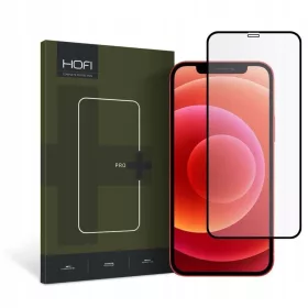   Temperált üveg kijelzővédő HOFI FULL PRO+ iPhone 12 MINI készülékhez fekete