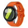 TECH-PROTECT SILICONE SPORT SAMSUNG GALAXY WATCH 4 / 5 / 5 PRO / 6 / 7 / FE készülékhez óraszíj narancssárga