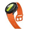 TECH-PROTECT SILICONE SPORT SAMSUNG GALAXY WATCH 4 / 5 / 5 PRO / 6 / 7 / FE készülékhez óraszíj narancssárga
