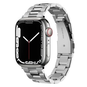   SPIGEN Modern Fit Band Apple Watch 8 / 9 / 10 / 11 / SE (40 / 41 / 42 MM) készülékhez óraszíj ezüst
