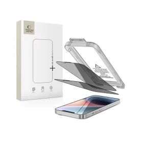   Tech-Protect Quick Set Spy+ Privacy kijelzővédő 2 db, iPhone 13 / 13 Pro / 14 / 16e/17e készülékhez