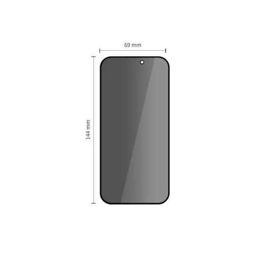 Tech-Protect Quick Set SPY+ 2 db iPhone 14 Pro készülékhez Privacy kijelzővédő üveg