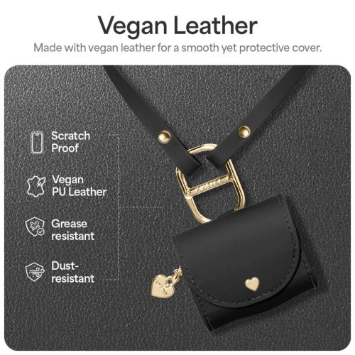 SPIGEN CYRILL MINI BAG APPLE AIRPODS 4 készülékhez fekete