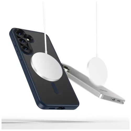 TECH-PROTECT MAGMAT MAGSAFE tok – GALAXY S25 készülékhez, matt tengerészkék