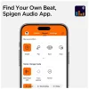 SPIGEN SA2400 ANC in-ear fülhallgató fekete