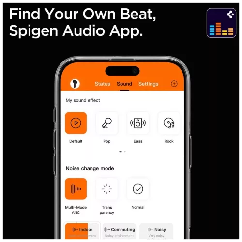 SPIGEN SA2401 ANC PRO IN-EAR fülhallgató fehér