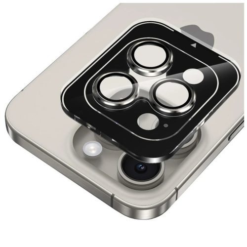 HOFI Camring Pro+ kamera lencsevédő iPhone 15 Pro / 15 Pro Max készülékhez, titán