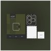 HOFI Camring Pro+ kamera lencsevédő iPhone 15 Pro / 15 Pro Max készülékhez, titán
