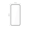 Tech-Protect Glass Fit+ edzett üveg kijelzővédő 2-csomag XIAOMI Redmi 15C (171 MM) / POCO C85 (171 MM) készülékhez fekete