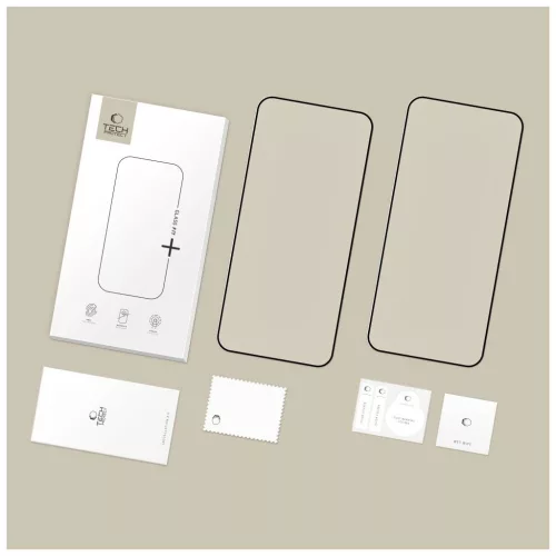 Tech-Protect Glass Fit+ edzett üveg kijelzővédő 2-csomag XIAOMI Redmi 15C (171 MM) / POCO C85 (171 MM) készülékhez fekete