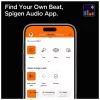 SPIGEN SA2402 ANC PRO in‐ear fülhallgató fekete