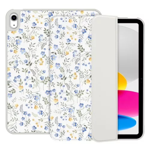 TECH-PROTECT SC PEN kijelzővédő iPad 10.9” (10/2022) és iPad 11” (11/2025) készülékekhez SPRING FLOWERS