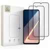 Temperált üveg Tech-Protect Glass Fit+ kijelzővédő 2-PACK XIAOMI POCO M7 készülékhez fekete