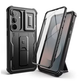   TECH-PROTECT KEVLAR CAM+ tok GALAXY S25 FE készülékhez fekete