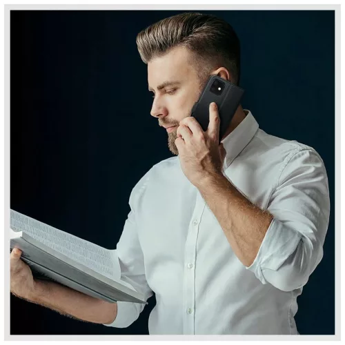 TECH-PROTECT WALLET GALAXY M15 5G készülékhez tok fekete
