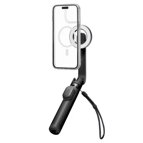 SPIGEN S571W MAGSAFE Bluetooth szelfi bot állvány fekete