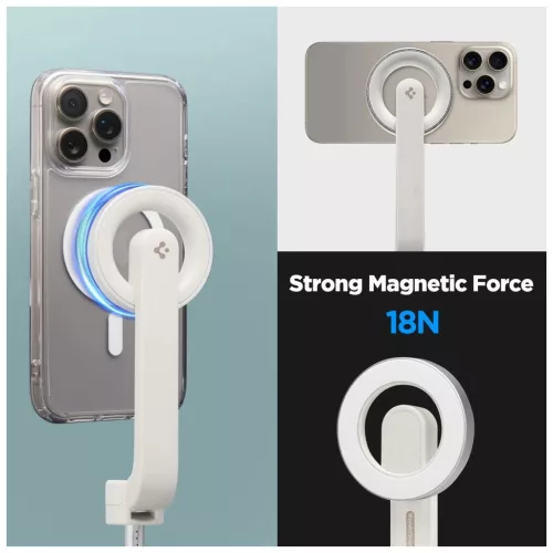 SPIGEN S571W MAGSAFE Bluetooth Selfie Bot Állvány DUNE bézs